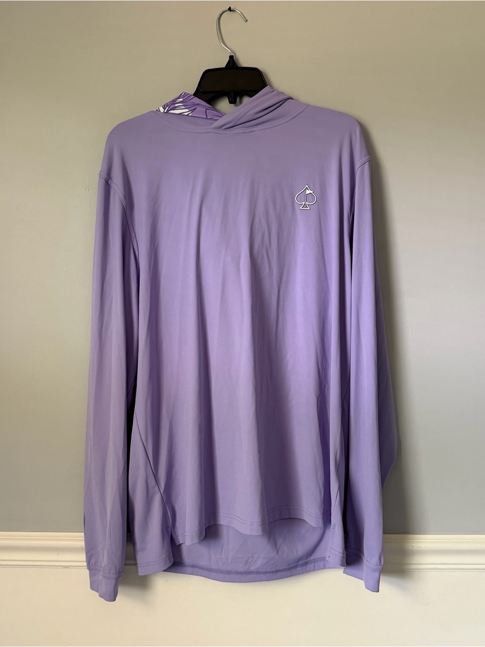 Pins and aces pullover size large purple